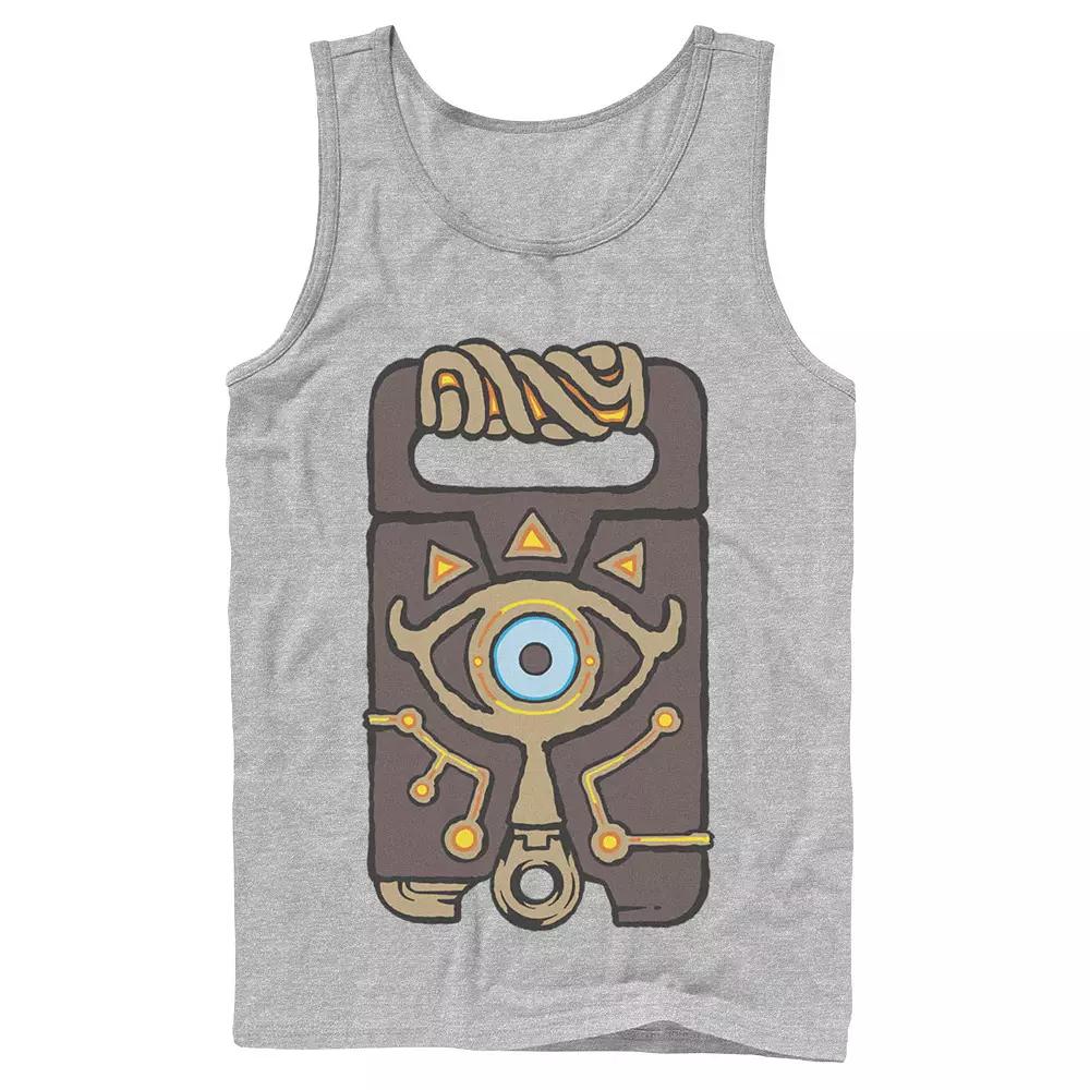 Men's The Legend Of Zelda Sheikah Slate Tank Top,  Product Image