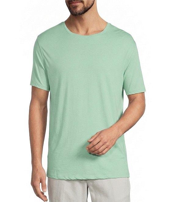 Roundtree & Yorke Solid Cloud Short Sleeve Crew Neck T-Shirt Product Image