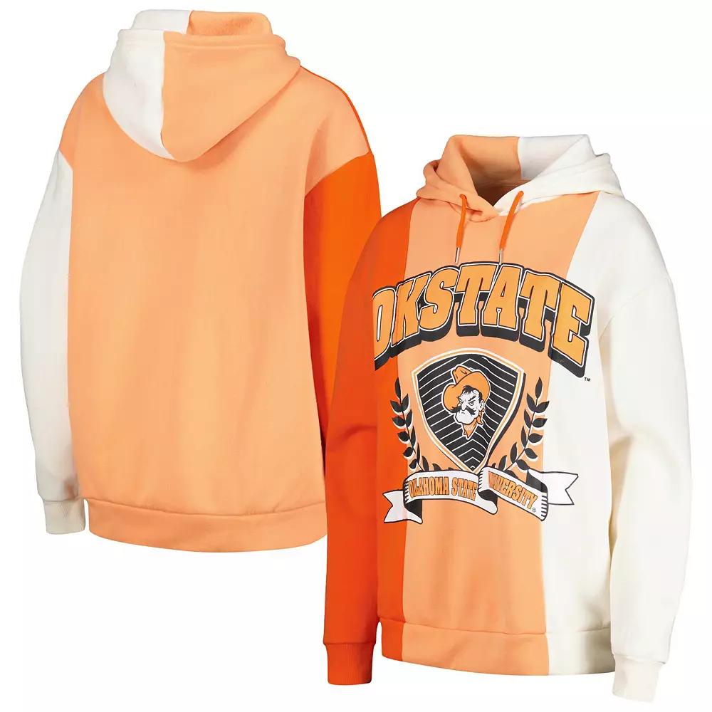 Women's Gameday Couture Orange Oklahoma State Cowboys Hall of Fame Colorblock Pullover Hoodie, Size: Small Product Image