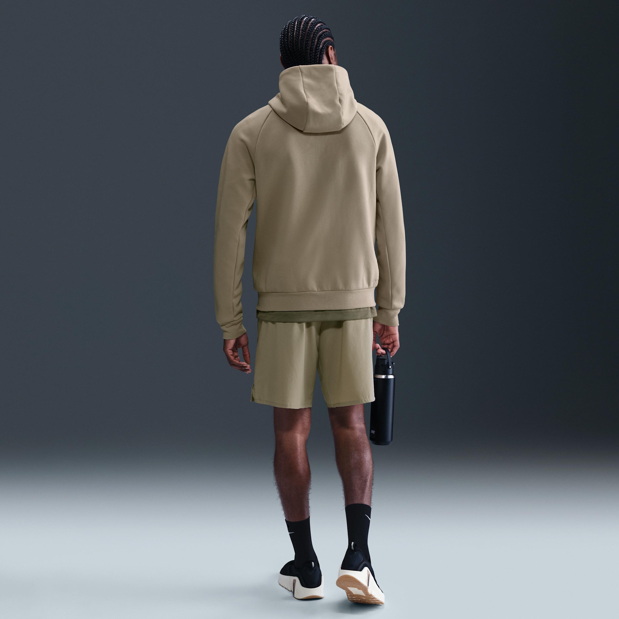 Nike Mens Primary Fleece Dri-FIT UV Full-Zip Performance Hoodie | FZ0967-251 Product Image