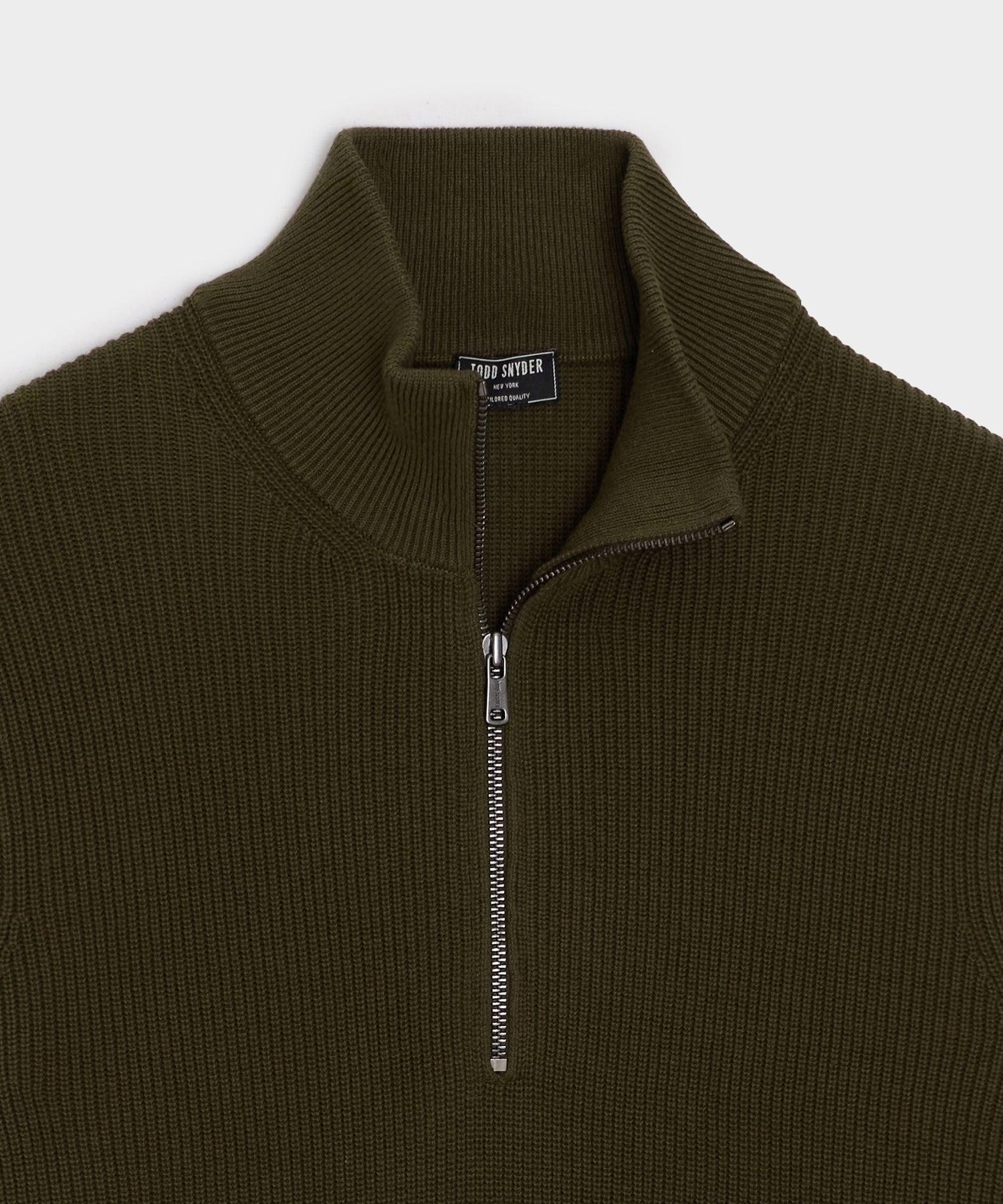 Beechwood Quarter-Zip Sweater Product Image