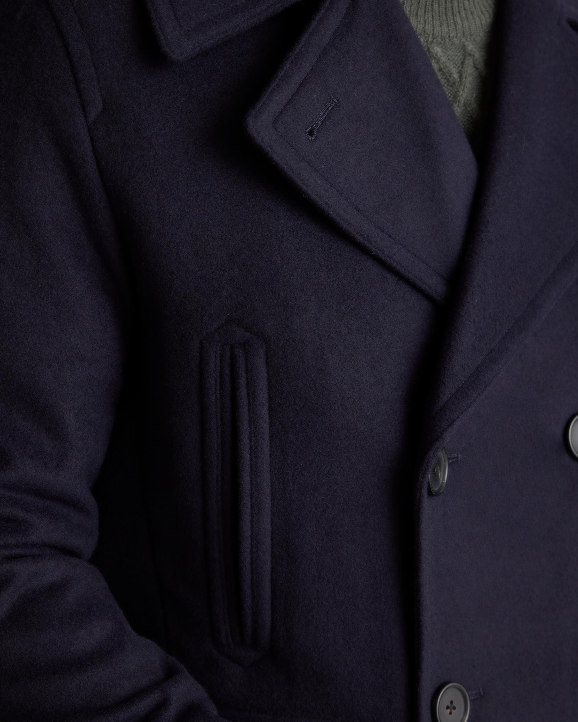 Quince | Men's Italian Wool Peacoat Wool/Nylon Product Image
