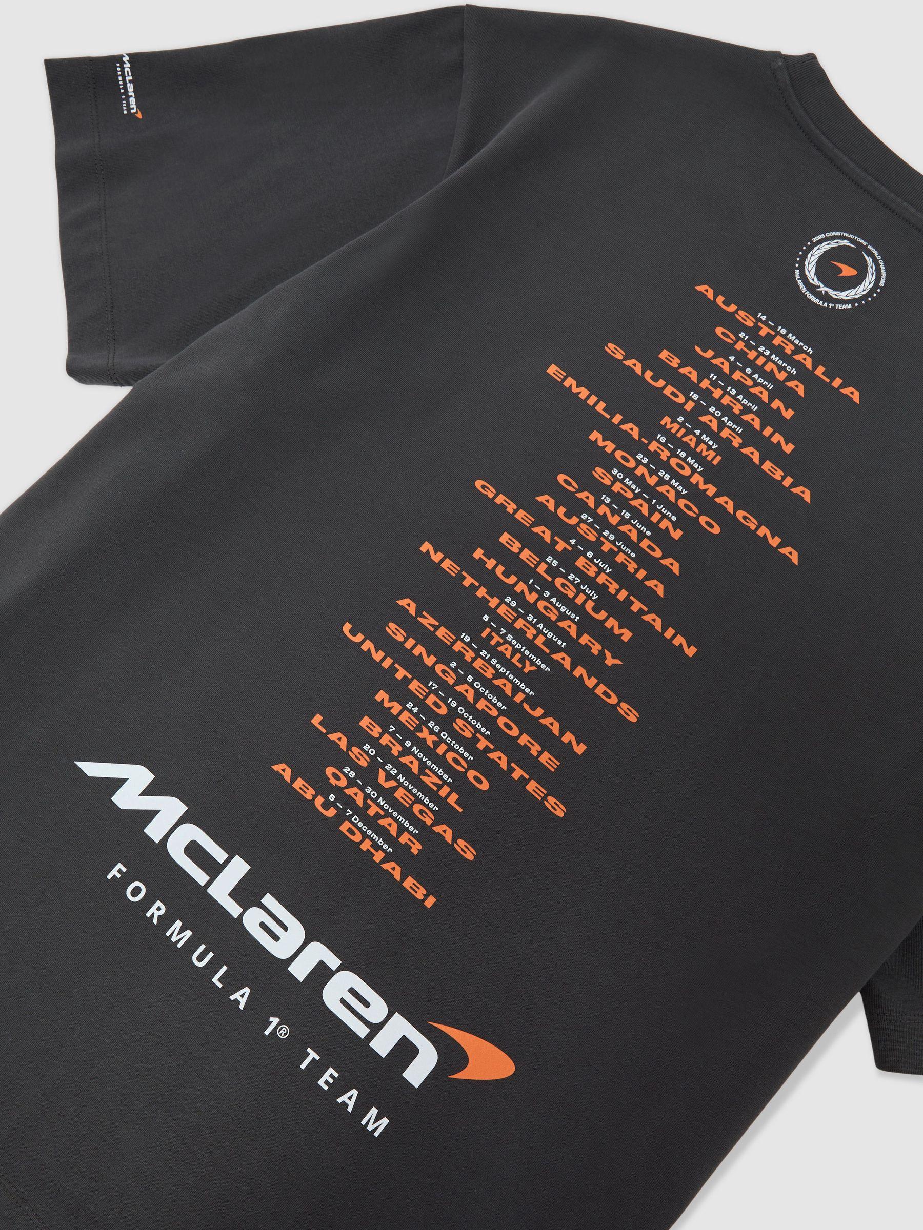 McLaren F1 Team Championship T-Shirt in Washed Black Product Image
