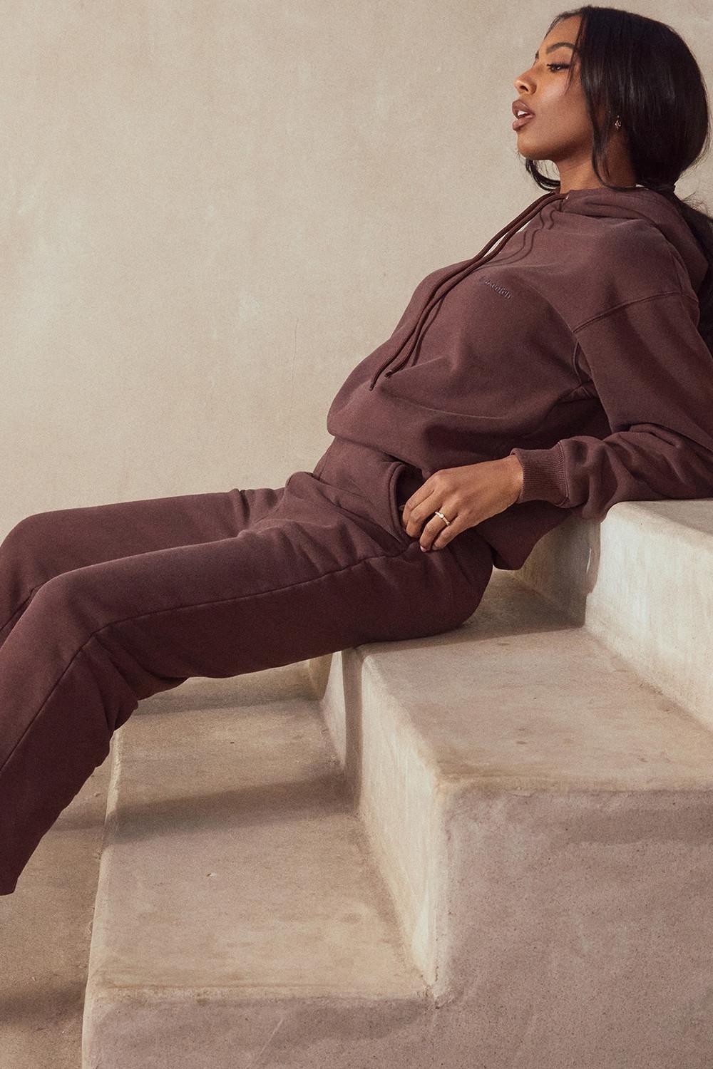 Sky  azure fleece back jogging trouser Product Image