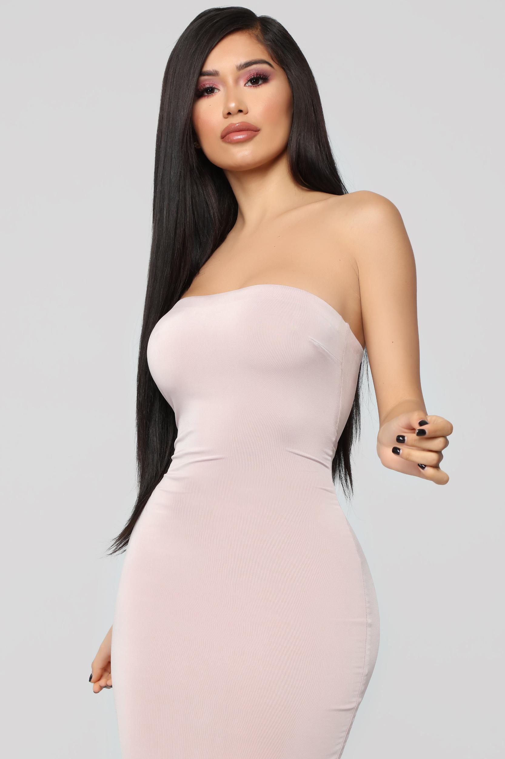 Still Fallin' For Him Dress Set - Mauve Product Image