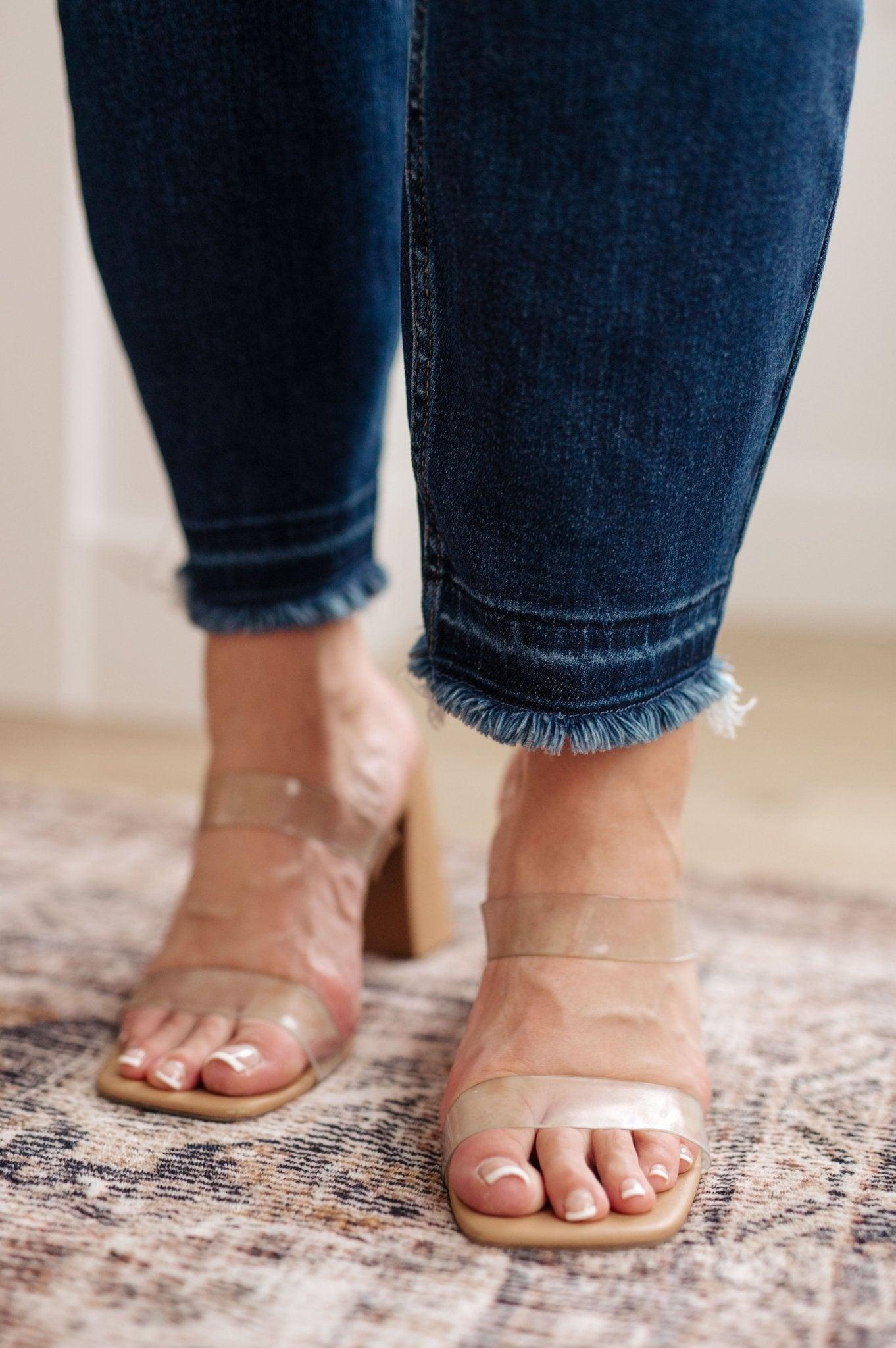 Phillipa High Rise Release Hem Slim Jeans (Online Exclusive) Product Image