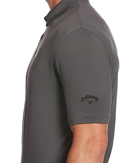 Callaway Pro Spin Fine Line Pattern Short Sleeve Golf Polo Shirt Product Image