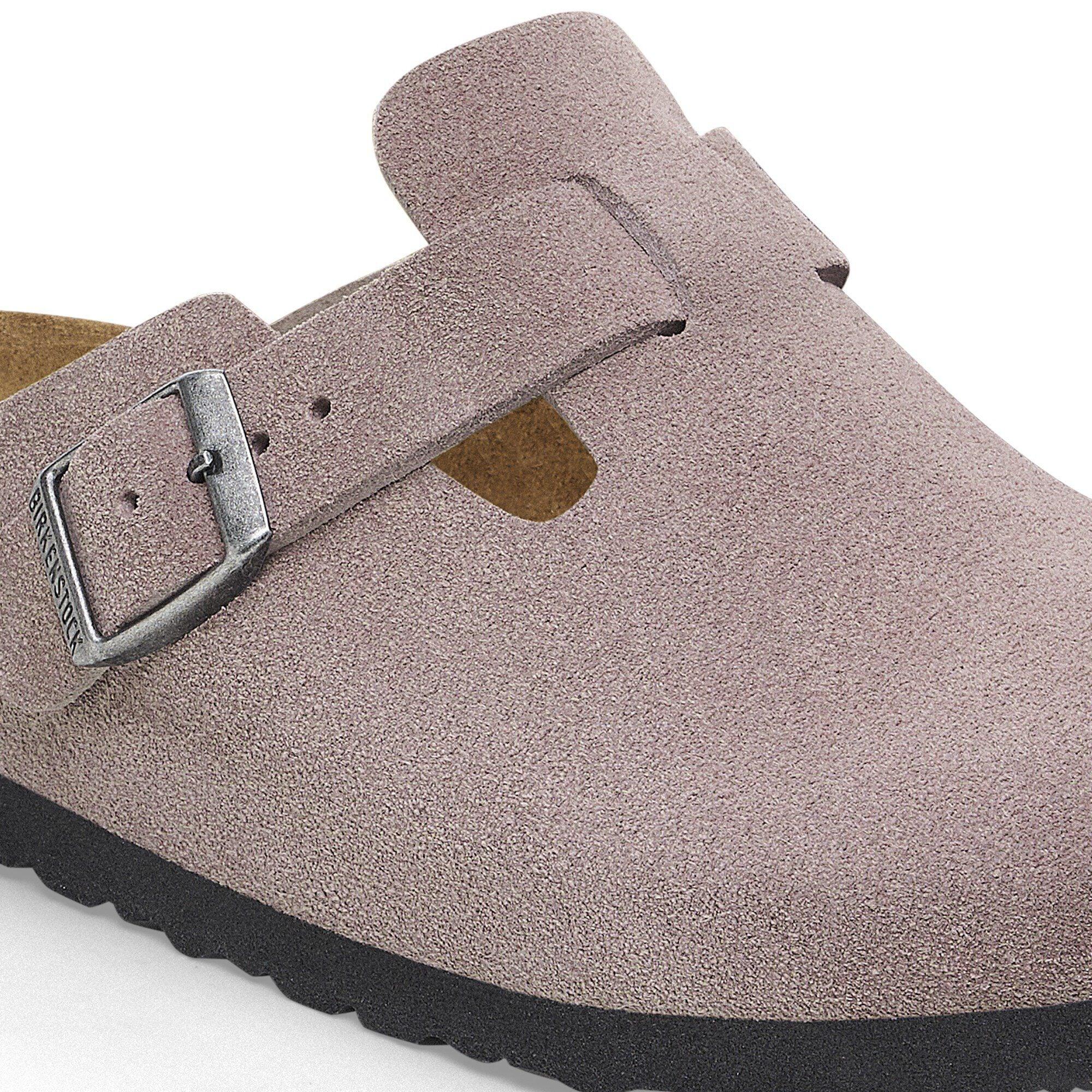 Boston Soft Footbed Suede Leather Faded Purple Product Image