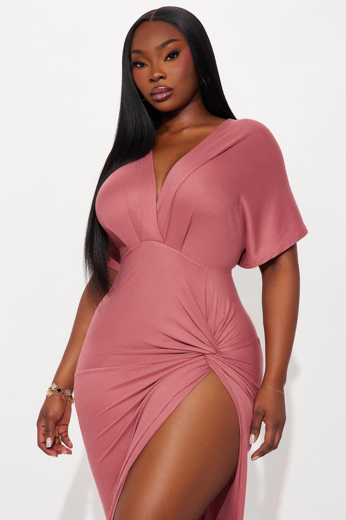 Stunning Scenes Maxi Dress - Marsala Female Product Image