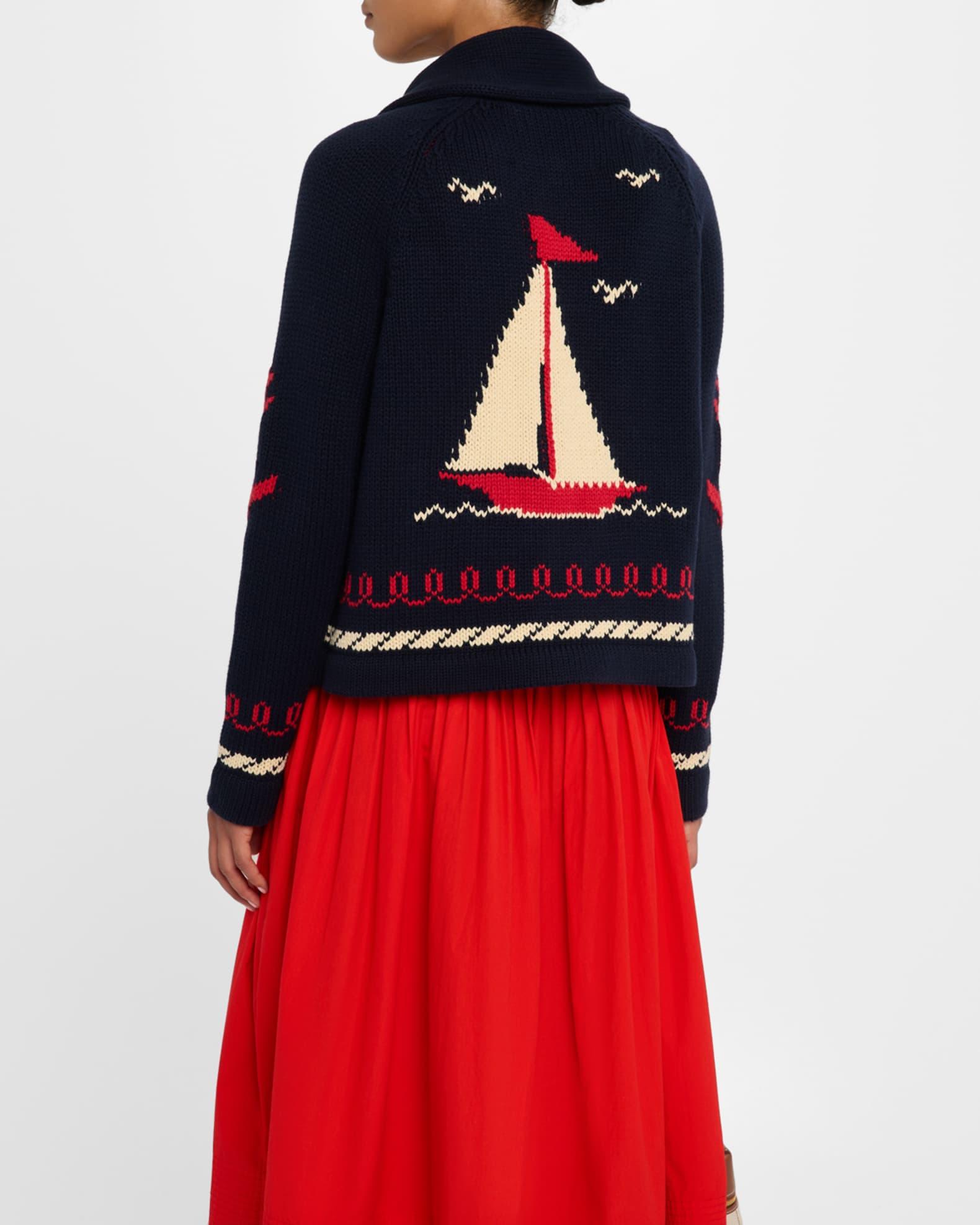 Sailboat Lodge Cardigan Product Image