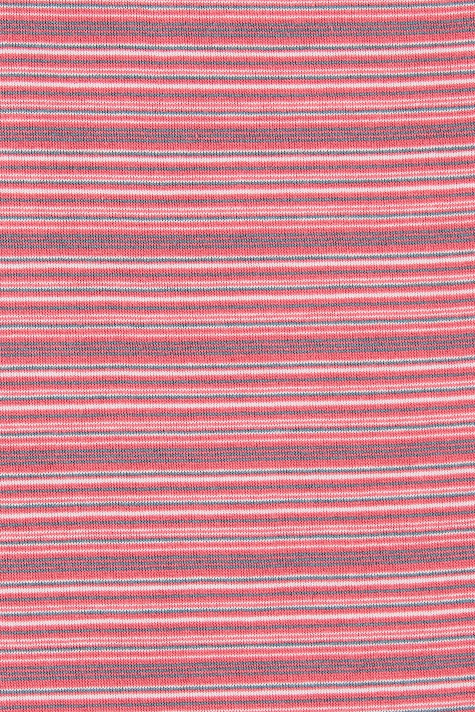 Maceio Midi Skirt Vermillion Stripe - Final Sale Product Image