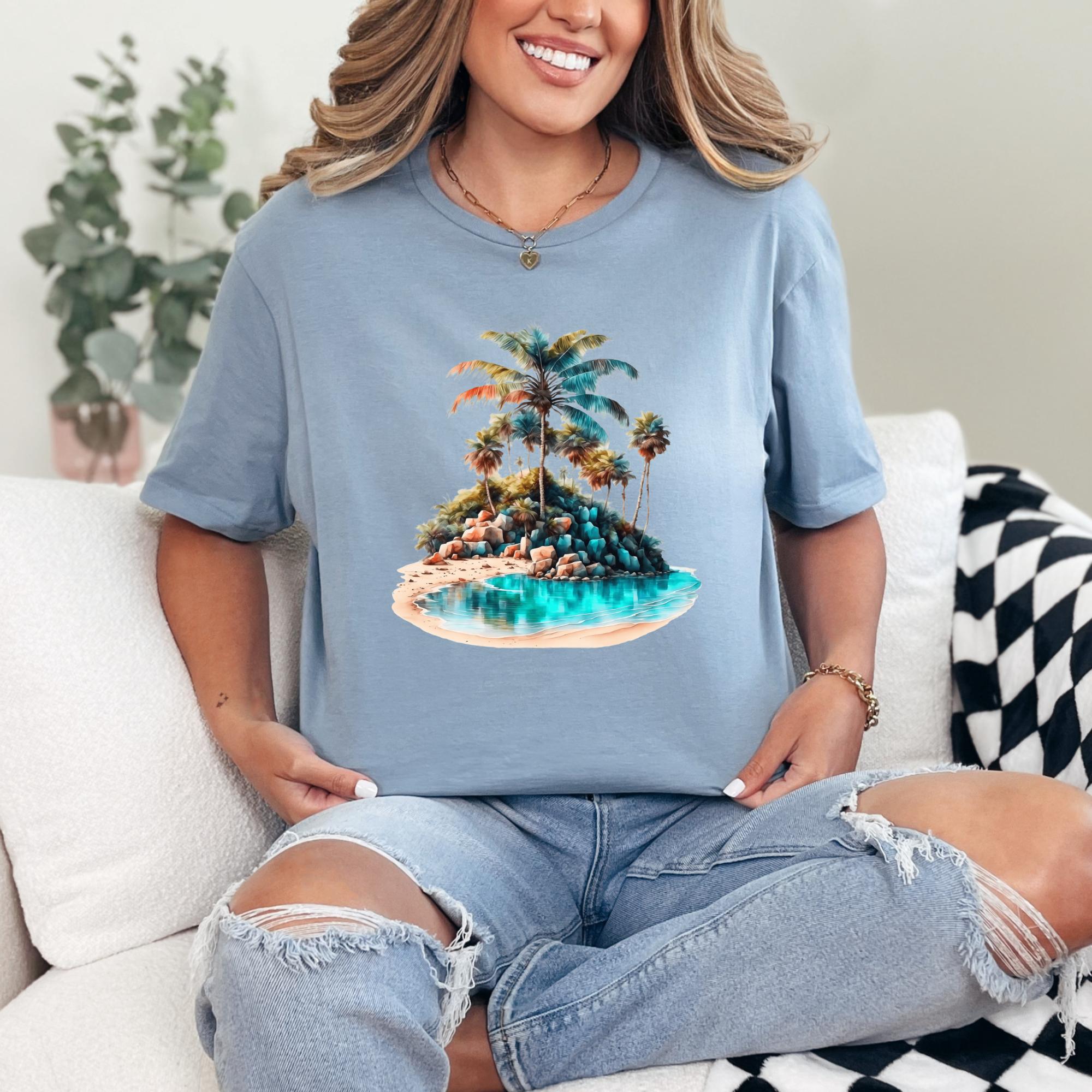 Tropical Island T-Shirt Product Image