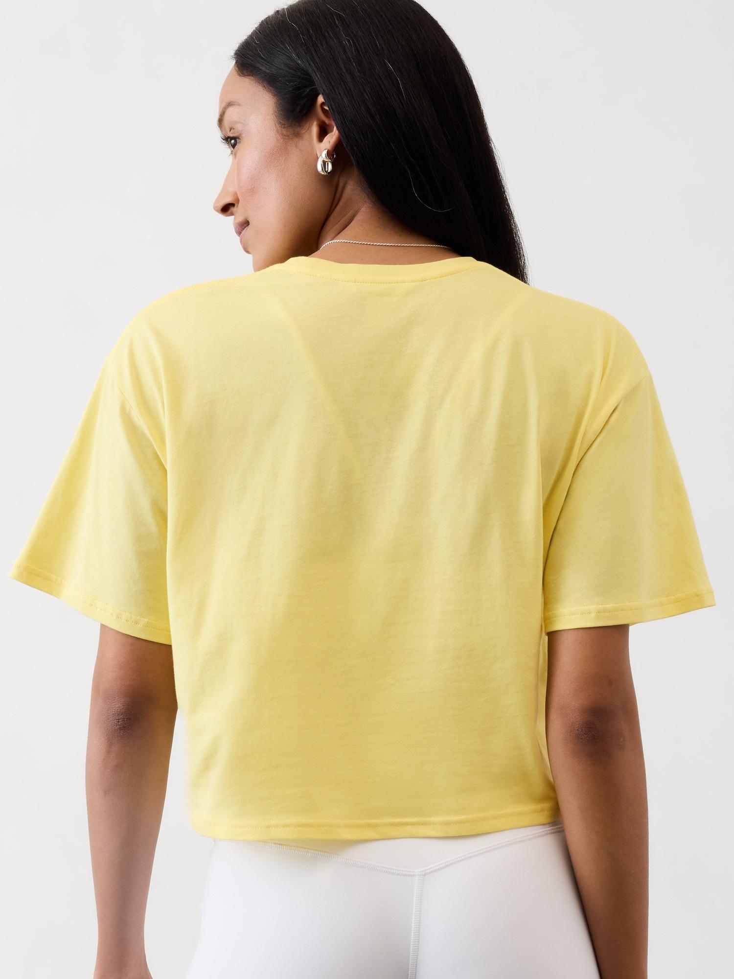 True Cotton Crop Tee Product Image