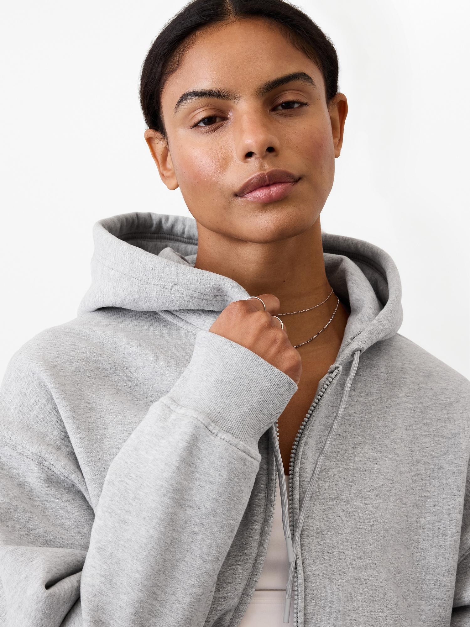 Forever Fleece Crop Full Zip Product Image