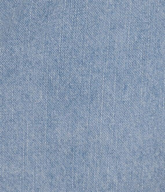 Never Fully Dress Jaspre Denim Tie Wrap Midi Skirt Product Image