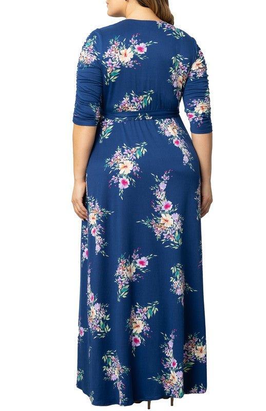 Diana Long Sleeve Midi Dress - Plus Product Image