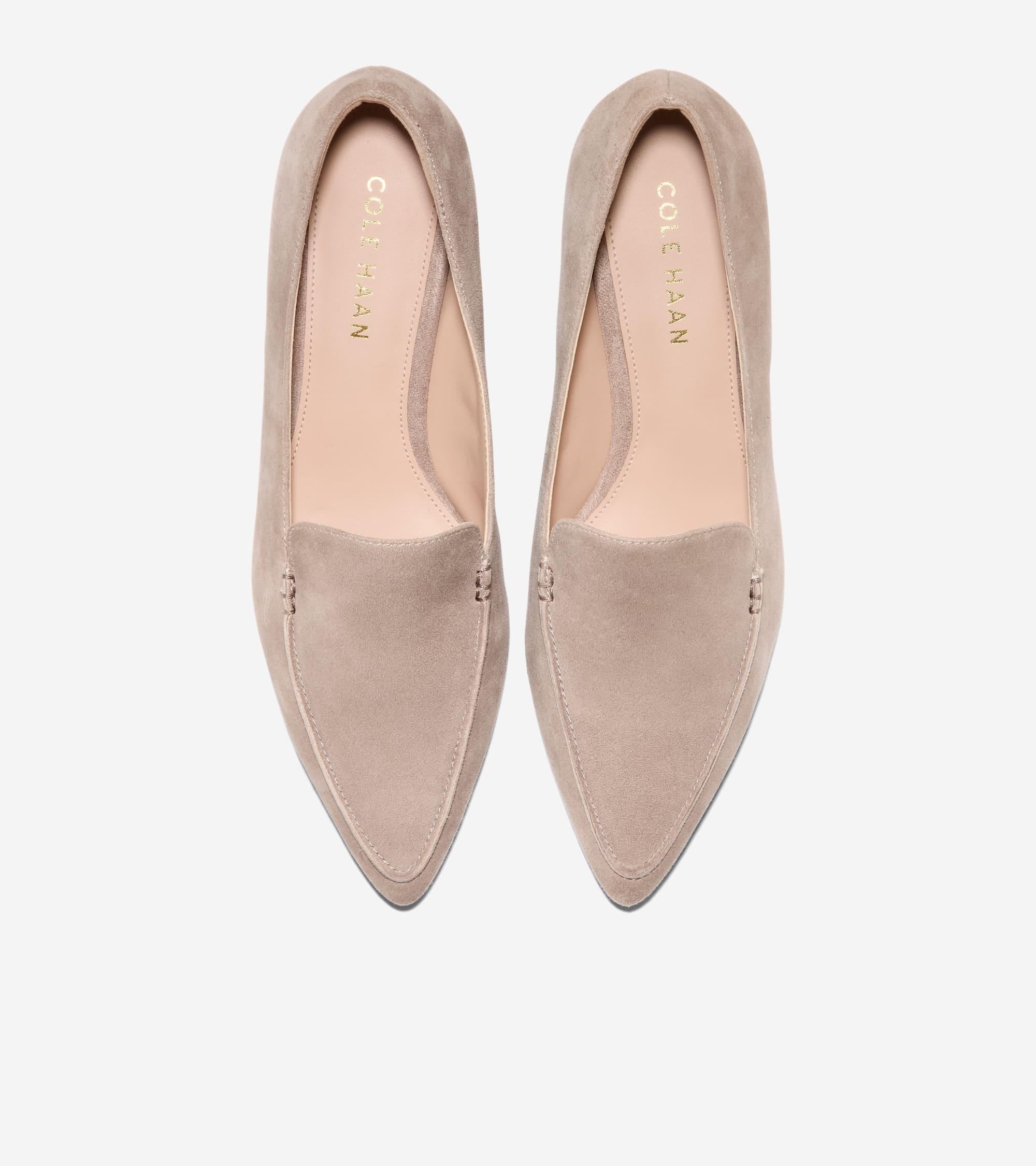 Women's Valantina Loafers in Light Beige | Cole Haan Product Image