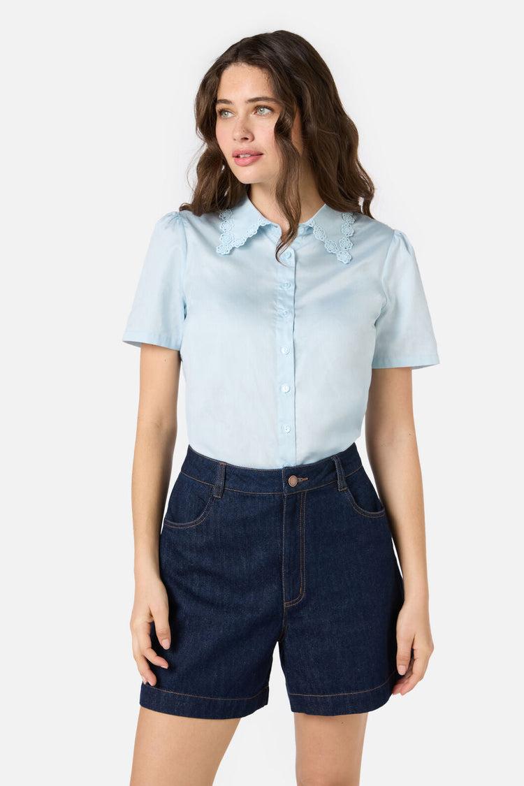 Lacey Collar Blouse Product Image