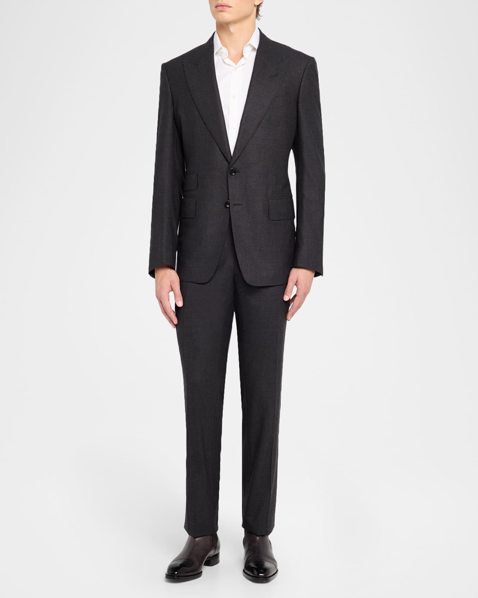 Men's Shelton Wool Prince of Wales Suit Product Image