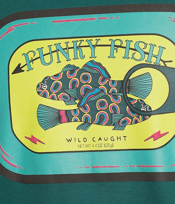 Murano Shape of Water Collection Slim Fit Short Sleeve Graphic Screen Print T-Shirt Product Image