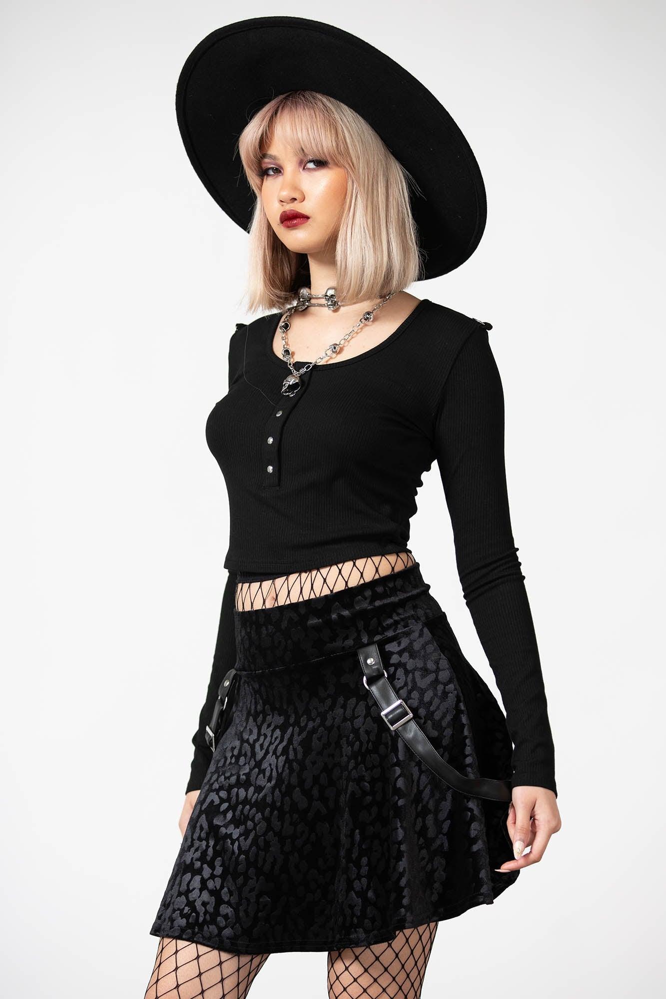 Kitty Pride Skater Skirt [B] - Resurrect Female Product Image