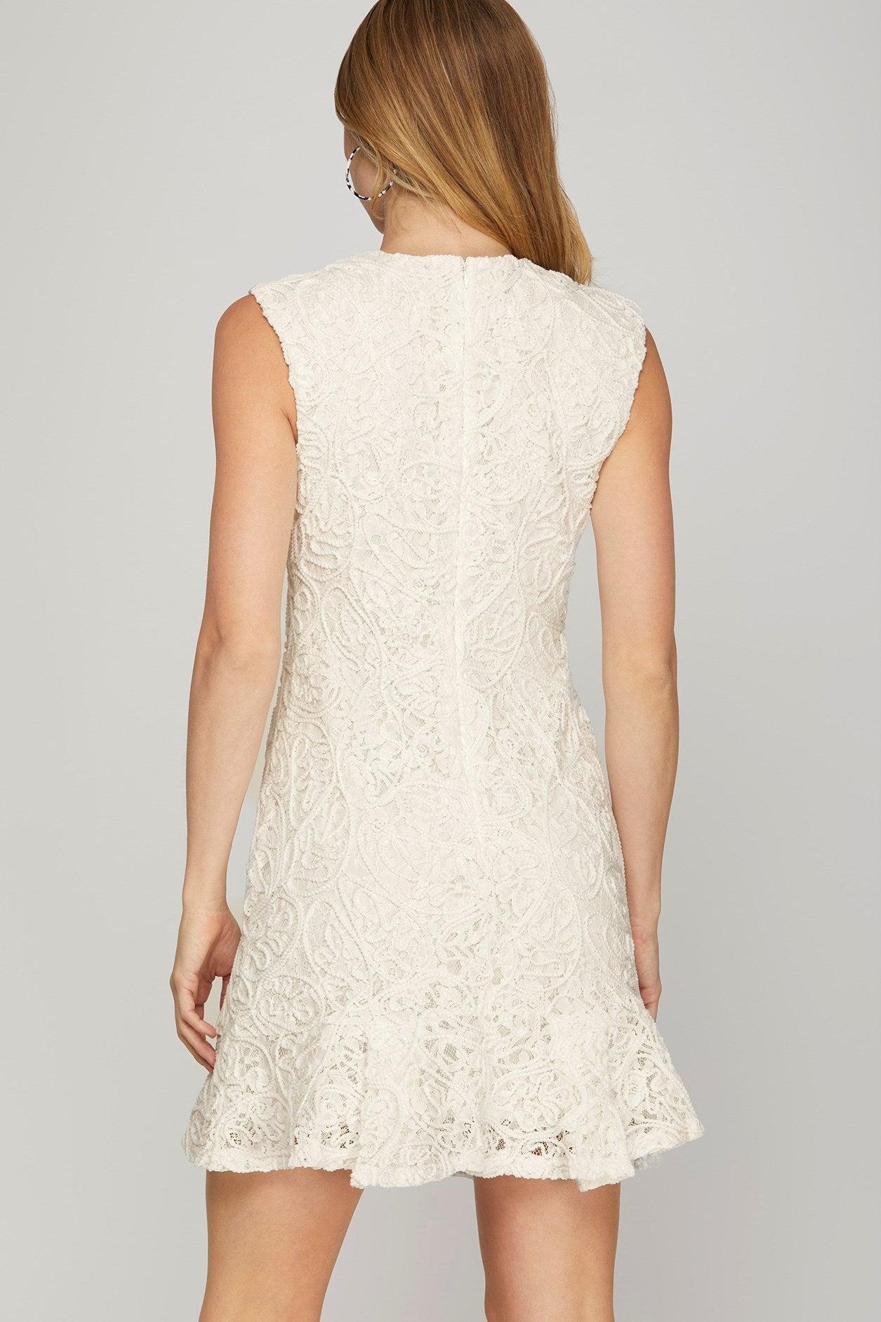Uptown Lace Dress Product Image