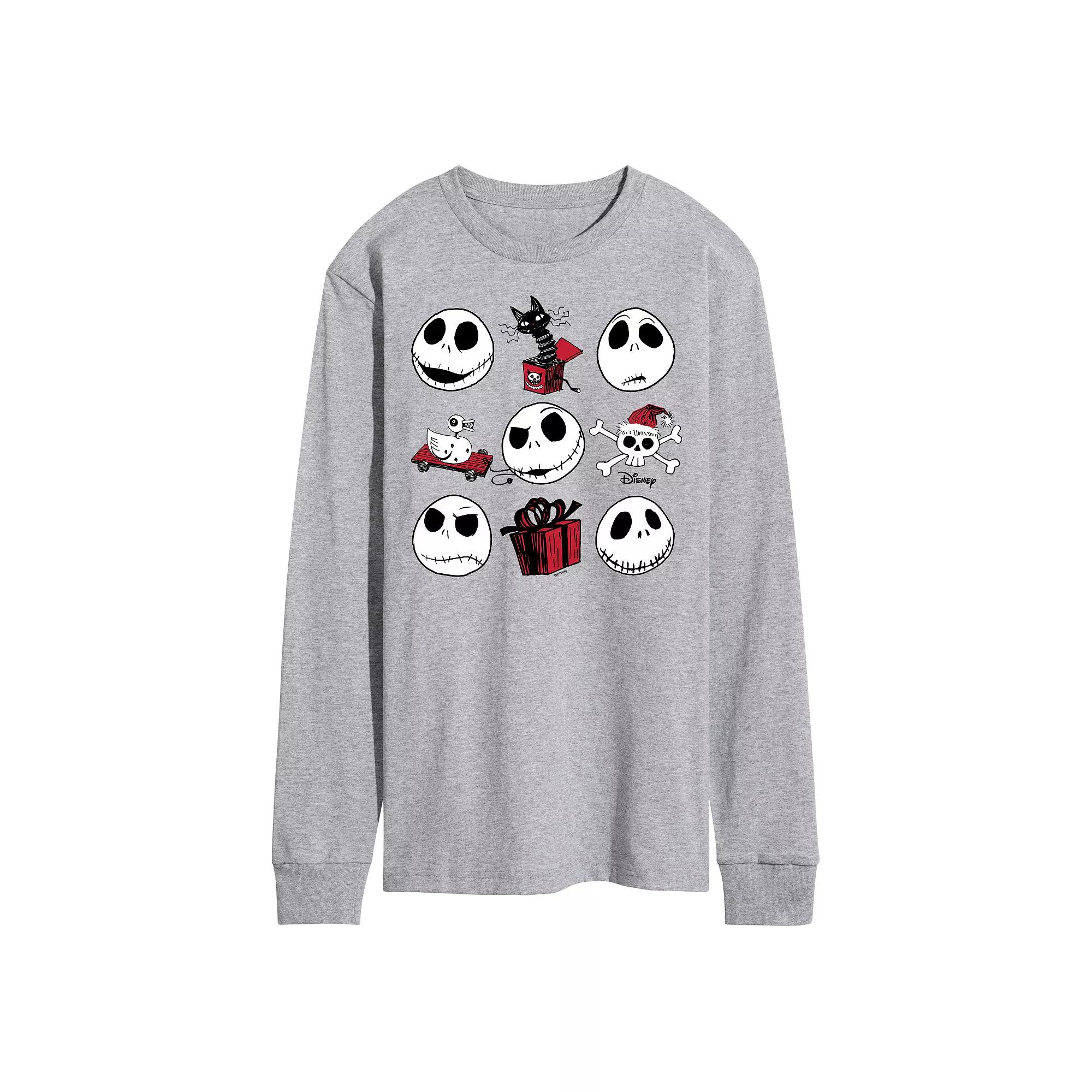 Disney's The Nightmare Before Christmas Jack Grid Tee, Men's,  Product Image