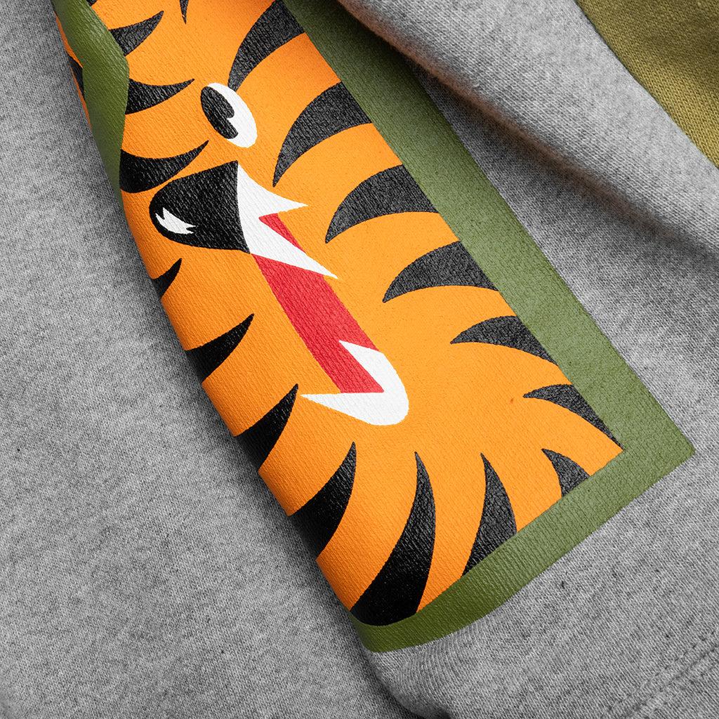 1st Shark Full Zip Hoodie - Gray Male Product Image