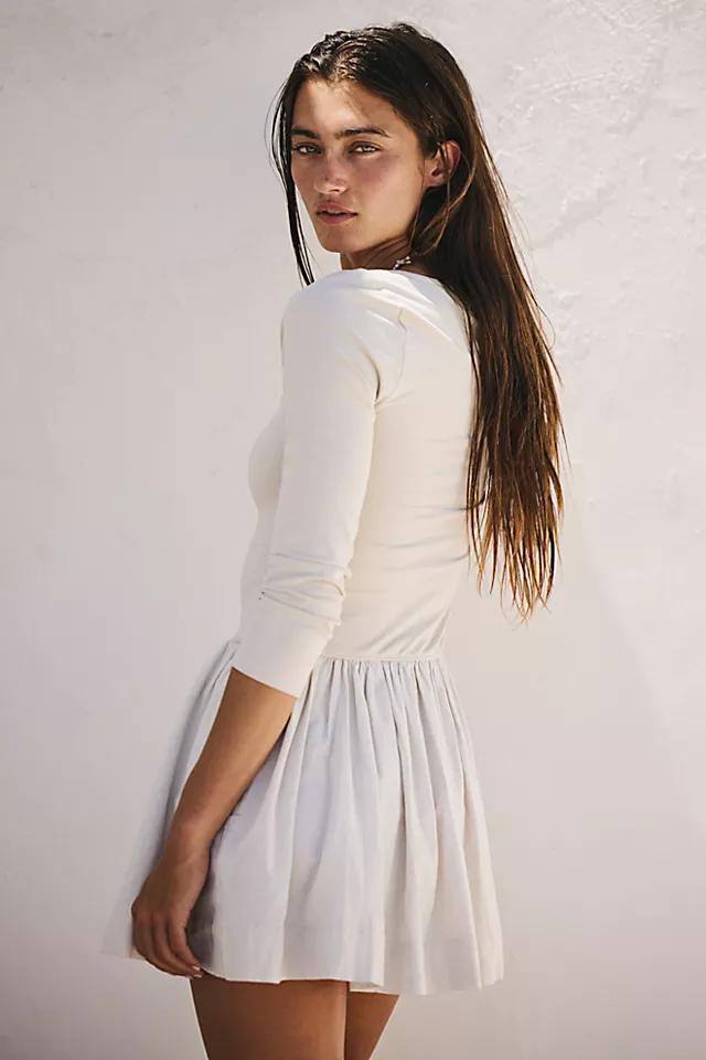 Onda Drop-Waist Long-Sleeve Mini Product Image