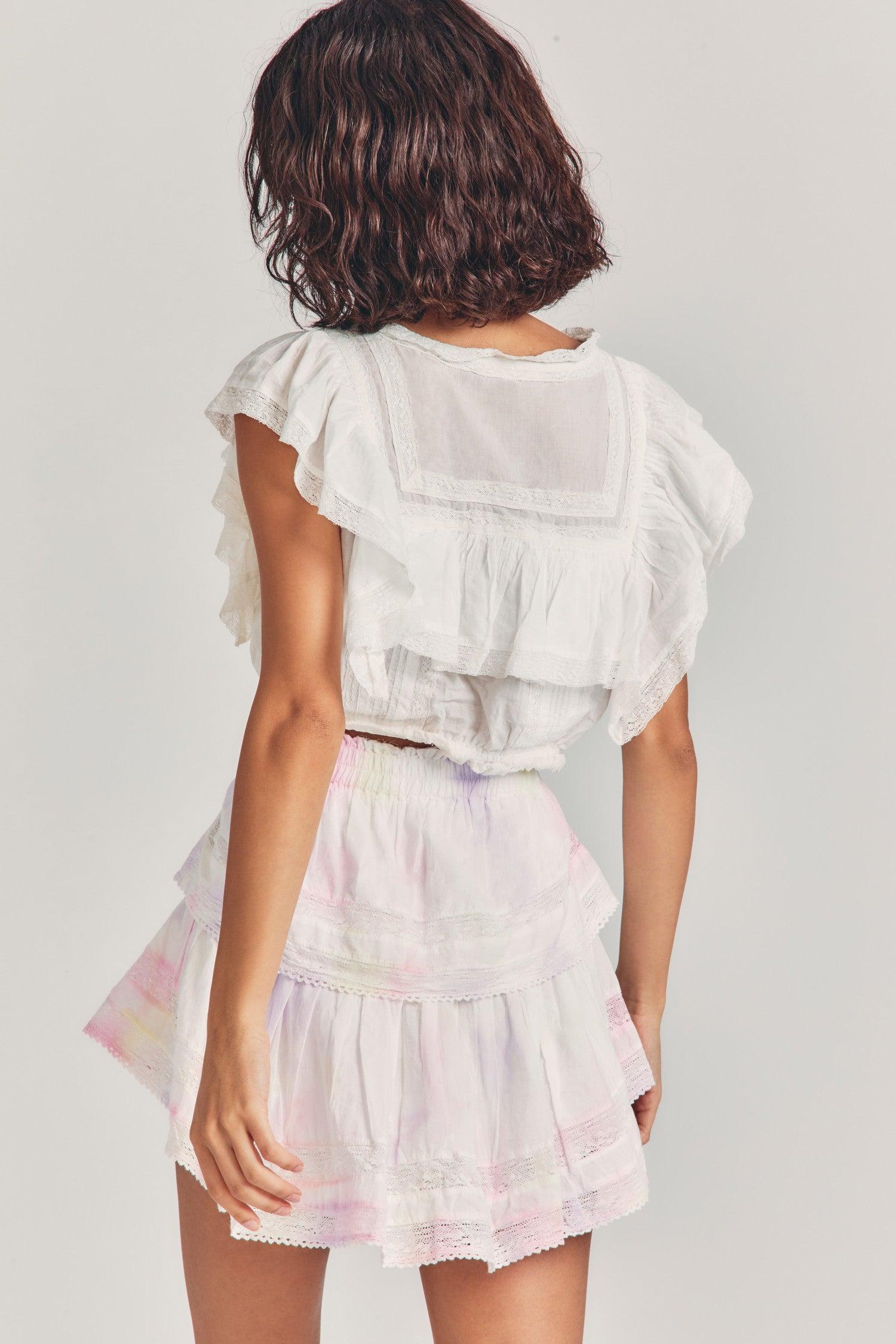 Ruffle Mini Heritage Skirt Product Image