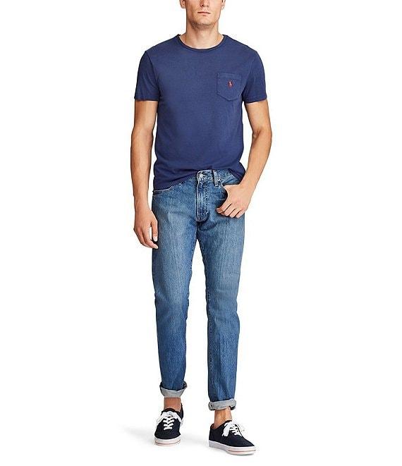 Polo Ralph Lauren Varick Slim-Straight Stanton Medium Denim Jeans Product Image