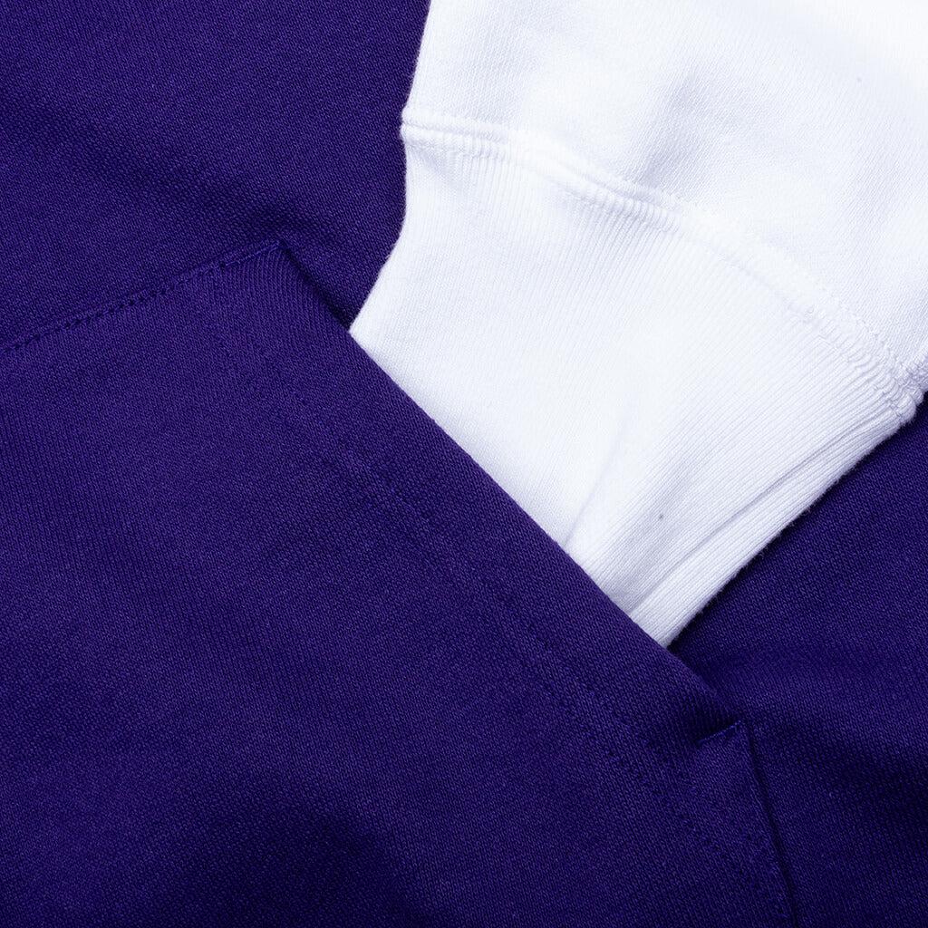 Shark Full Zip Hoodie US - Navy Male Product Image