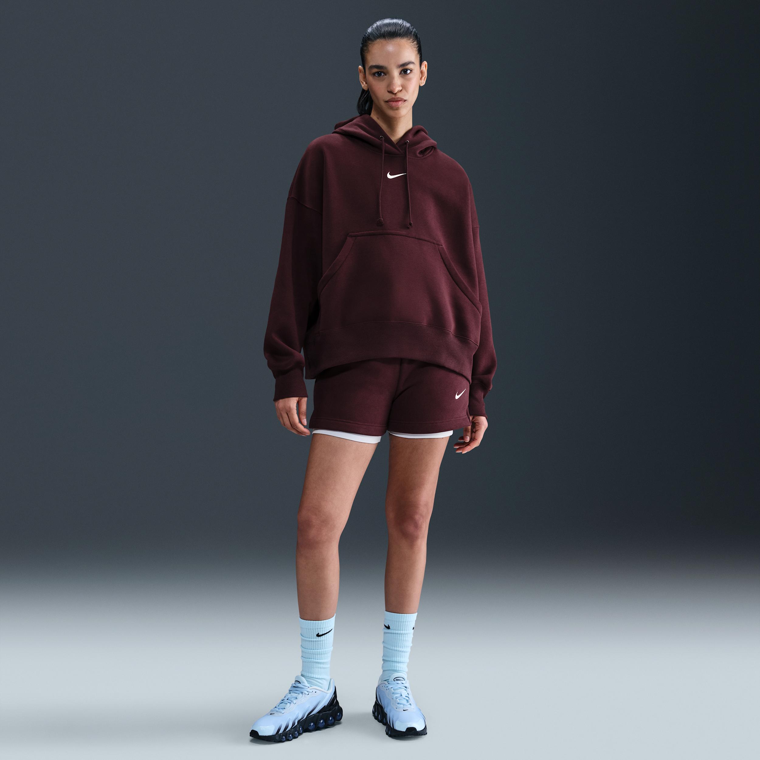 Women's Nike Sportswear Phoenix Fleece Over-Oversized Pullover Hoodie Product Image