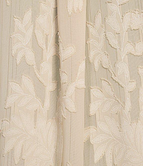 Calvin Klein Sleeveless Novelty Faux Wrap Blouse Product Image