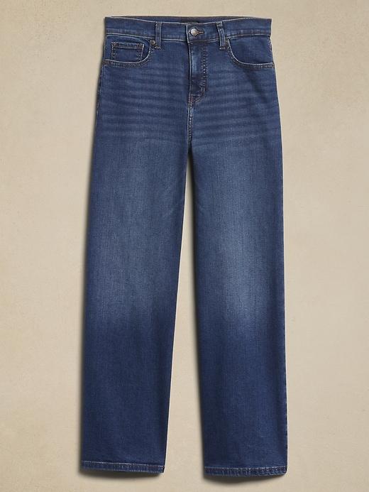 Wide-Leg High-Rise Jean Product Image