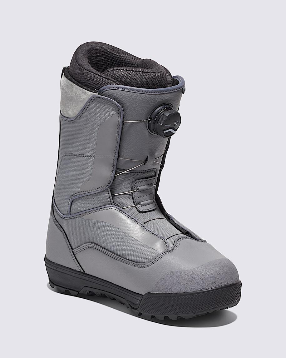 Aura Pro Snowboard Boot in Pewter Grey / Black| Vans US Product Image