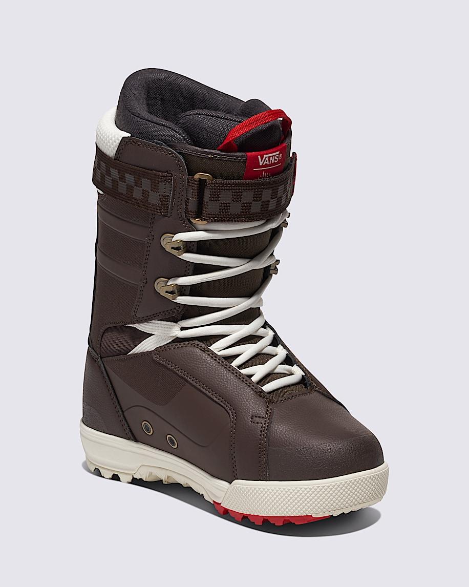Womens Hi-Standard Pro X Jill Perkins Snowboard Boot in Demitasse Brown| Vans US Product Image