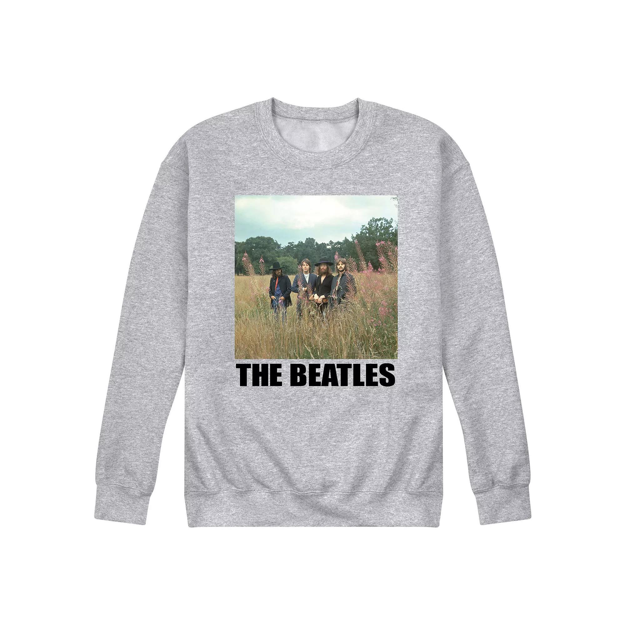 Men's The Beatles Field Picture Sweatshirt,  Product Image