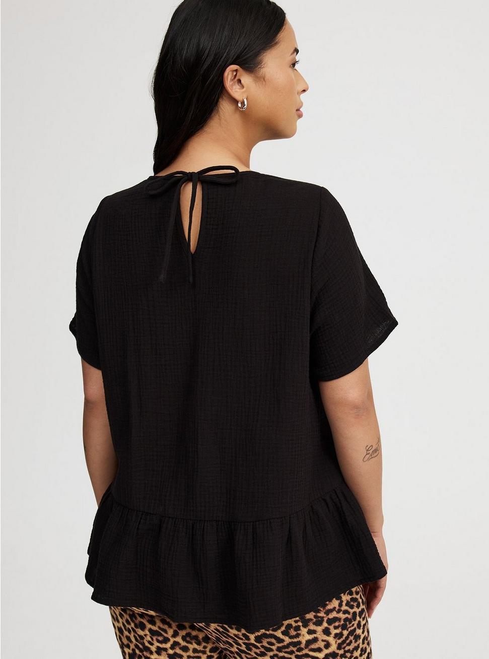 Short Sleeve Tiered Top Product Image