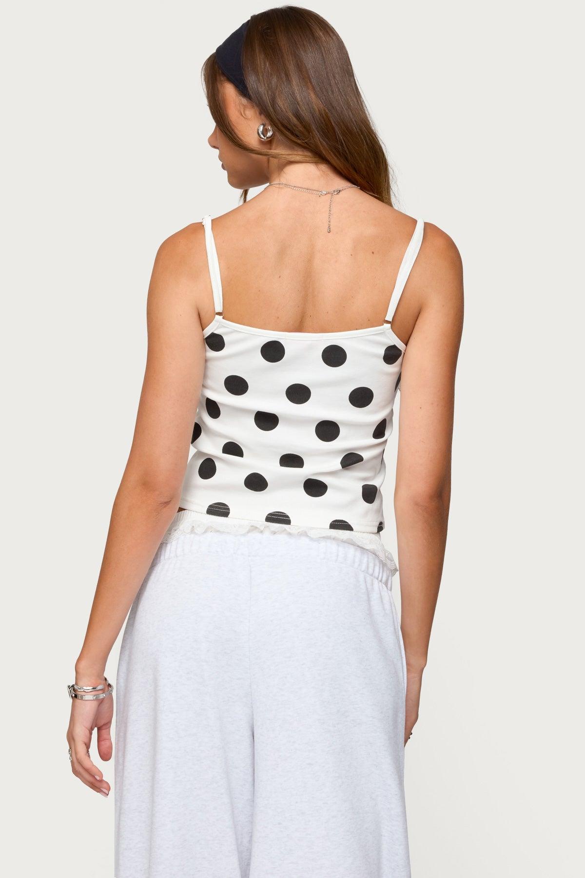 Lynne Polka Dot Tank Top Product Image