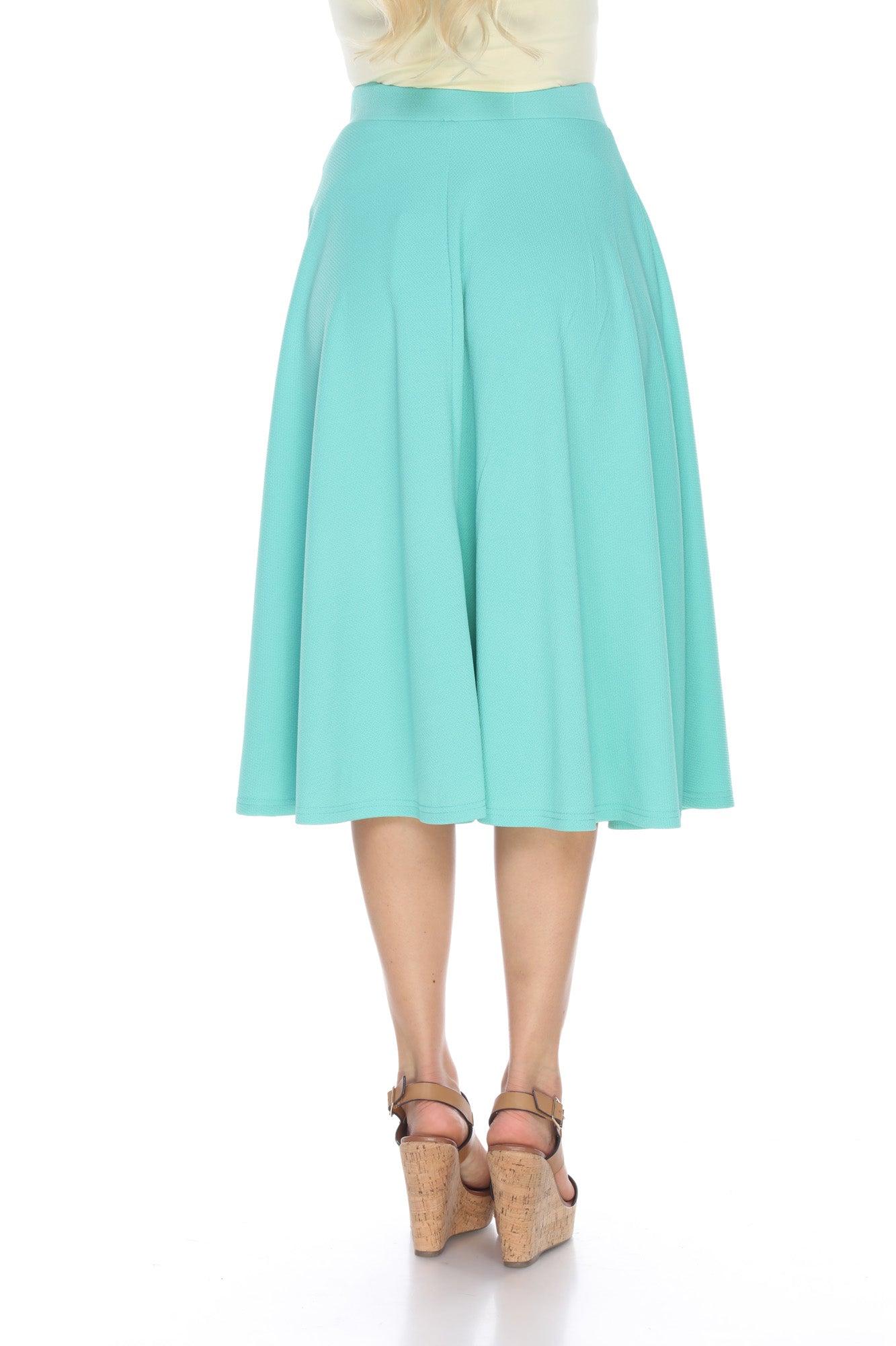 Tasmin Flare Midi Skirts Product Image