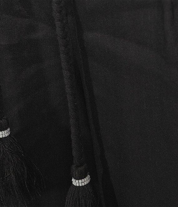 Antonio Melani x Style by Simkins Fran Linen Blend Coordinating Rope Belt Pants Product Image