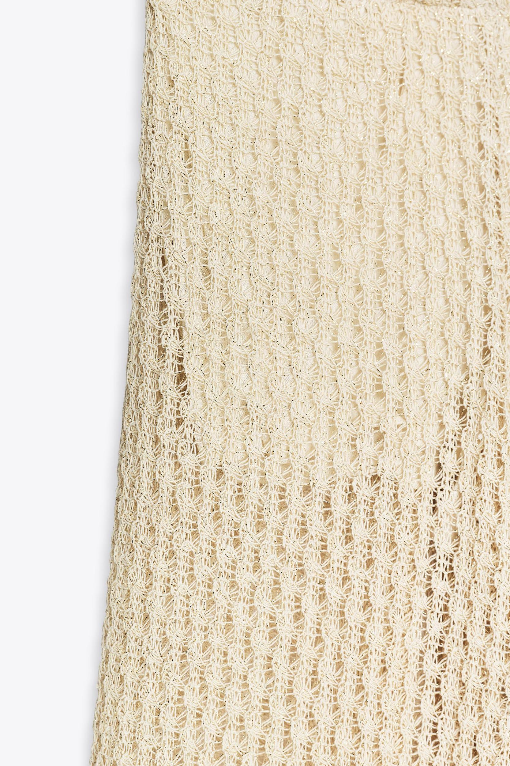 METALLIC THREAD PANTS Product Image