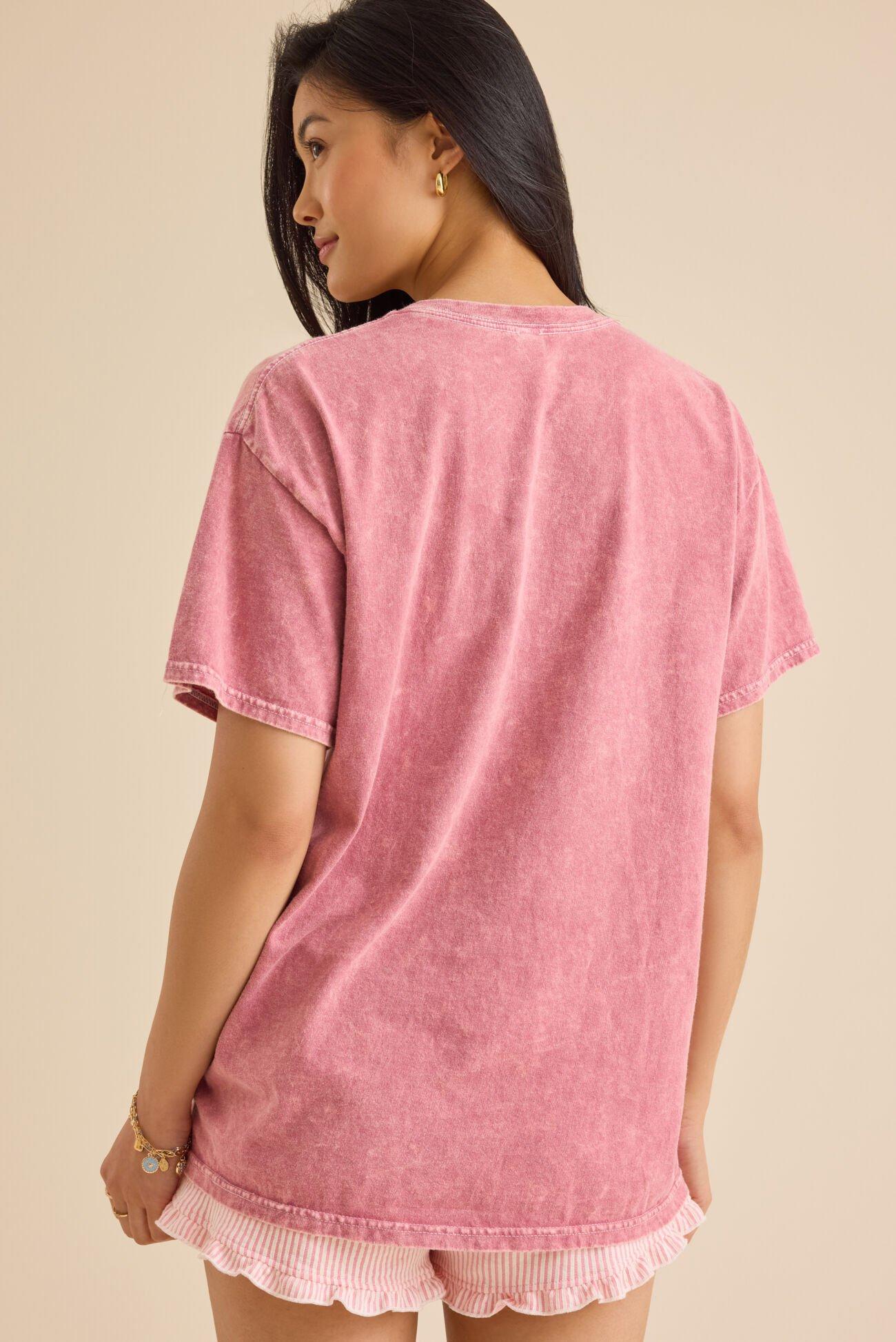 WWJD Oversized Graphic Tee Product Image