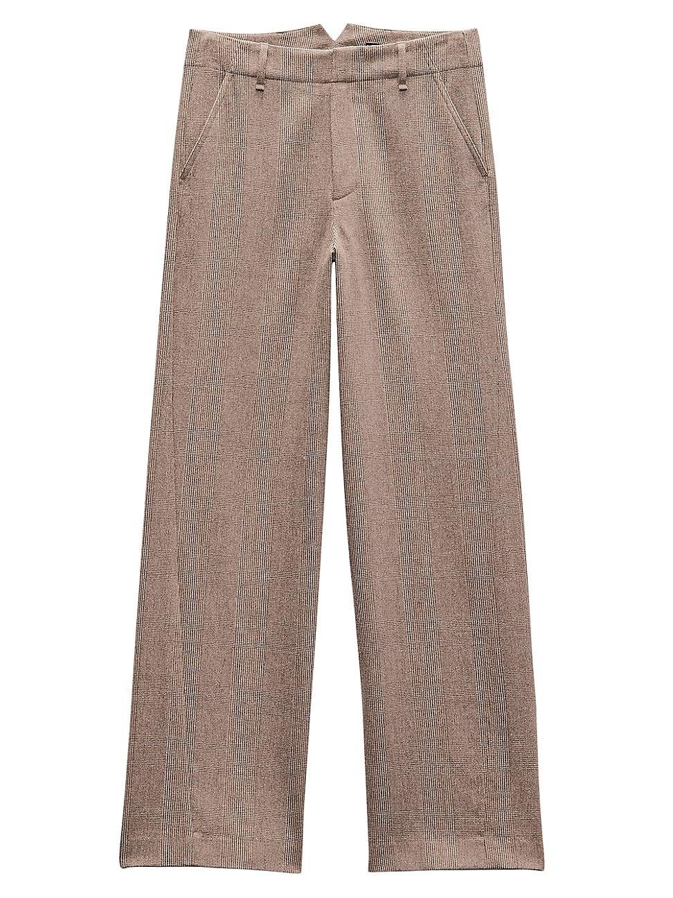 Womens Shea Wool Straight-Leg Trousers Product Image