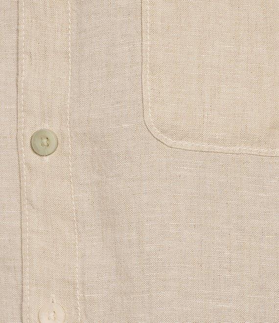 Tommy Bahama Sea Glass Breezer Long Sleeve Solid Linen Shirt Product Image