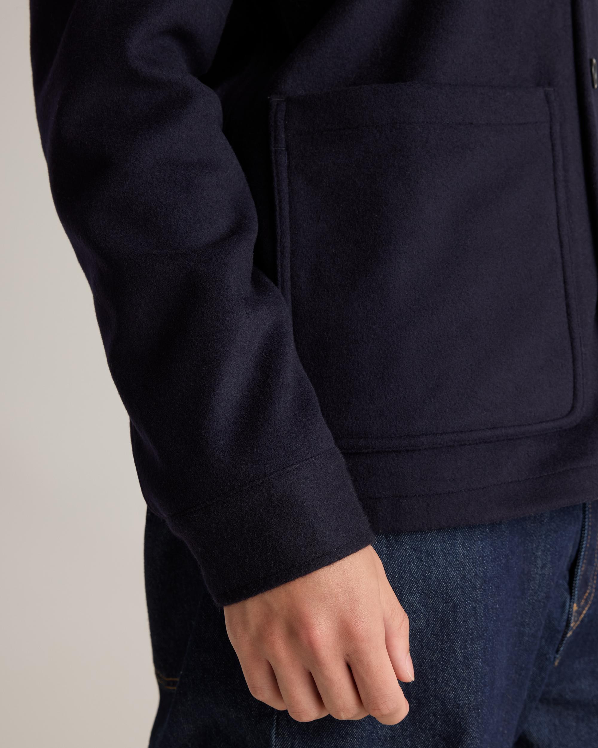 Quince | Men's Italian Wool Chore Jacket Wool/Nylon Product Image