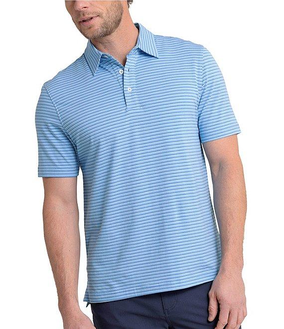 Southern Tide The Seaport Kinston Stripe Short Sleeve Polo Shirt Product Image