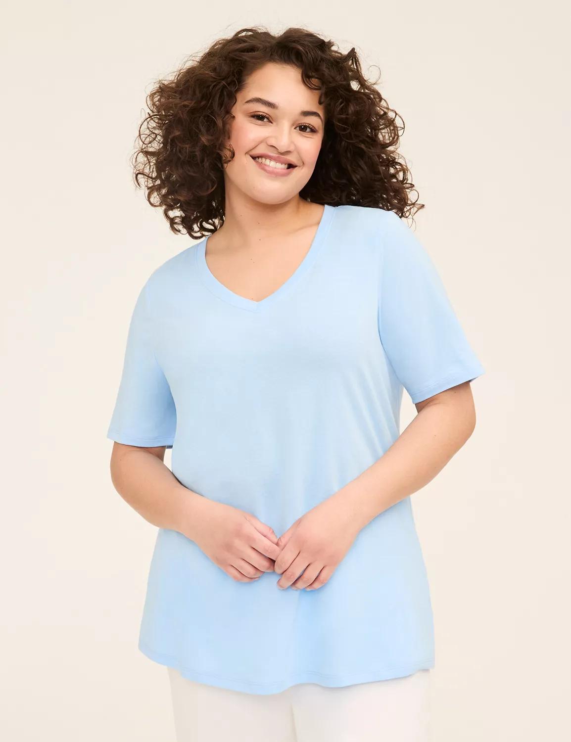 Perfect Sleeve V-Neck Tee Product Image