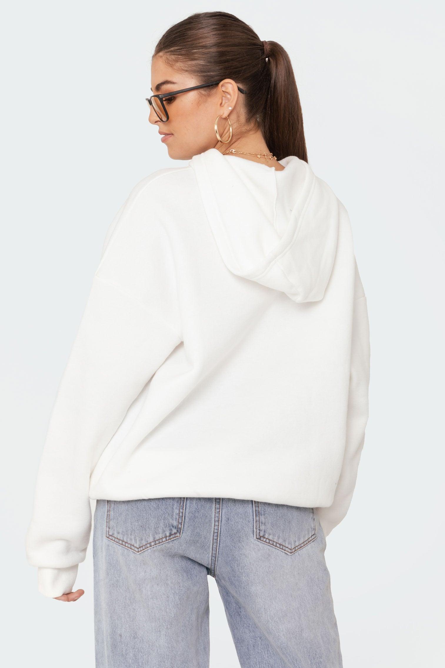 Mono Print Hoodie Product Image